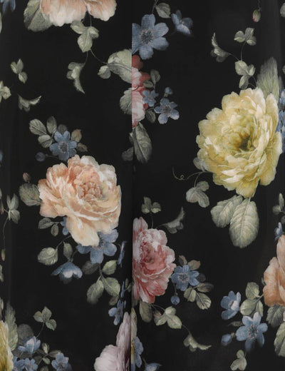 LUMINOSITY TROUSER - Multi Floral Black
