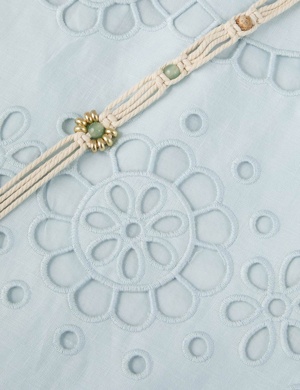 Awaken Embroidered Skirt - Mint