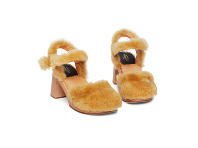 Fluff Sandal - Nature