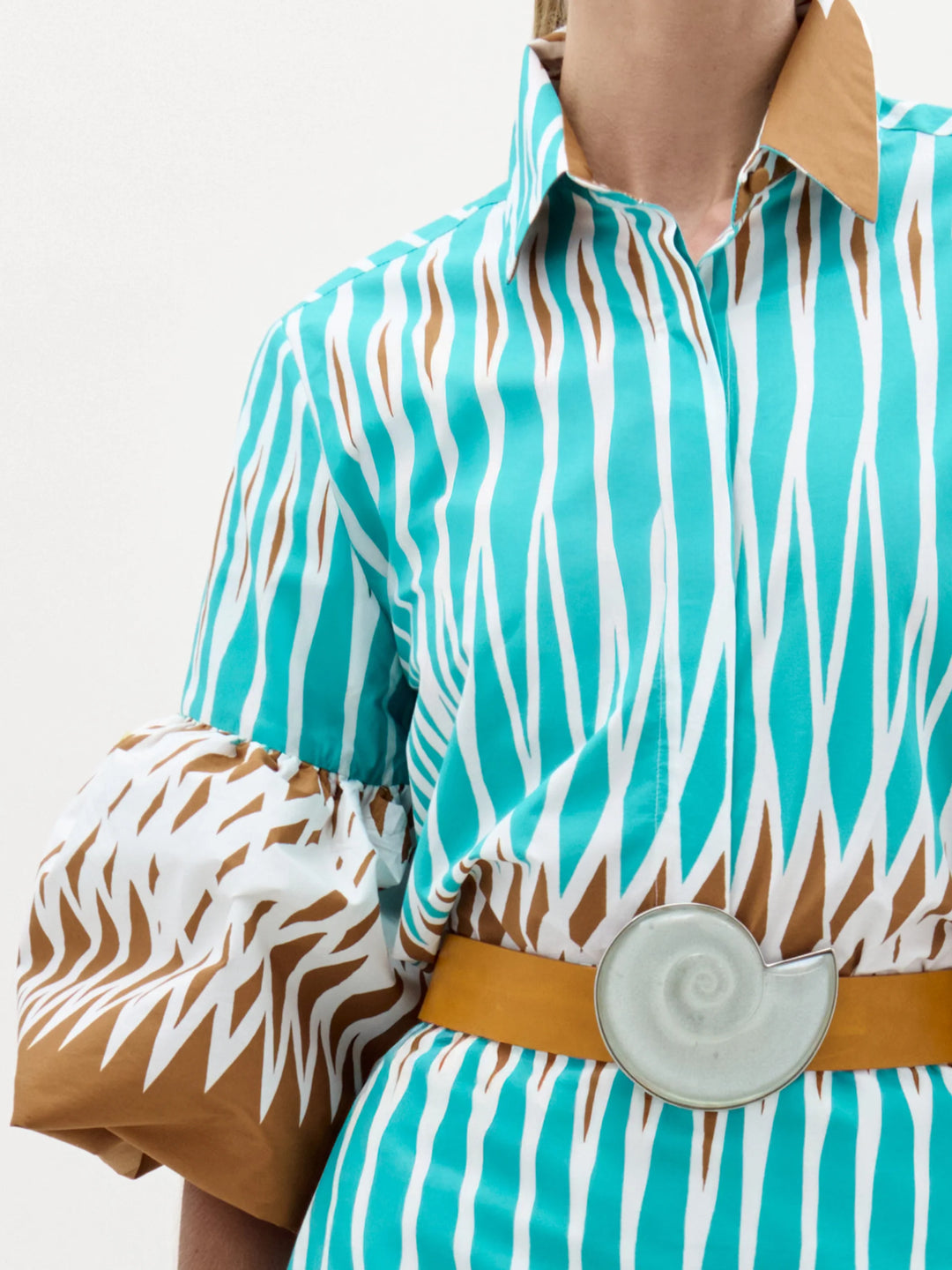 Helina Blouse - Turquoise Multi