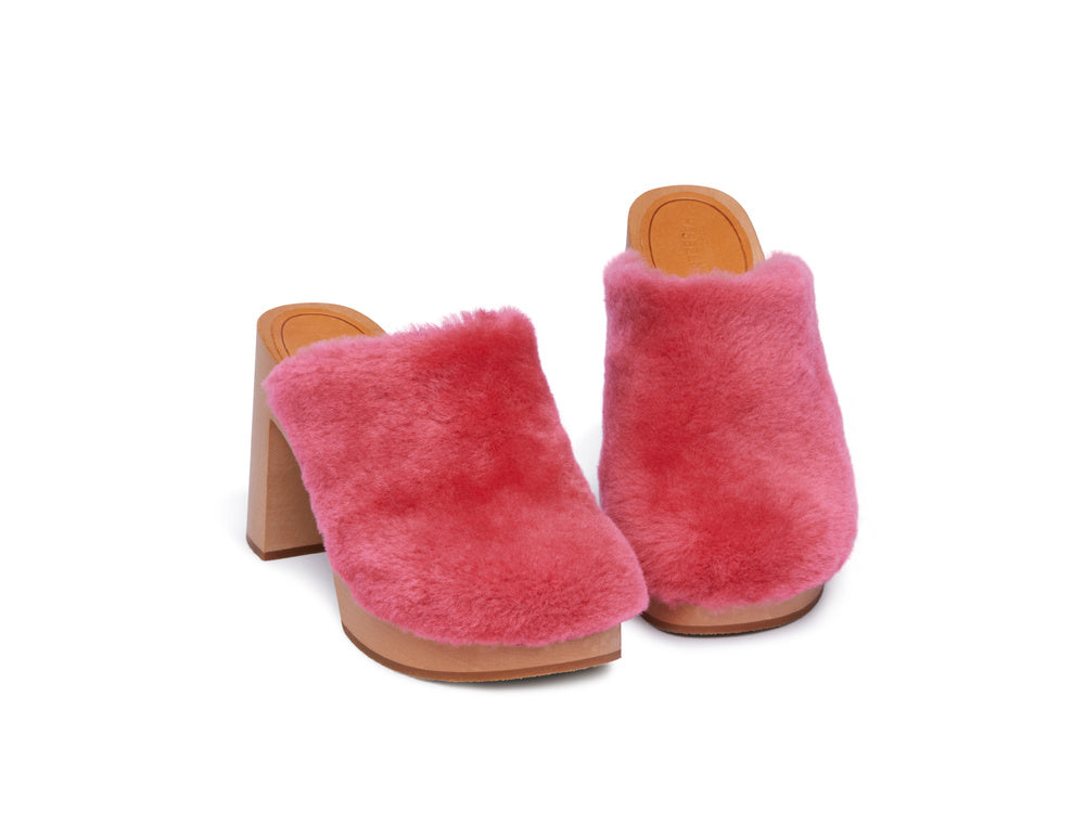Fluff High Heel - Pink