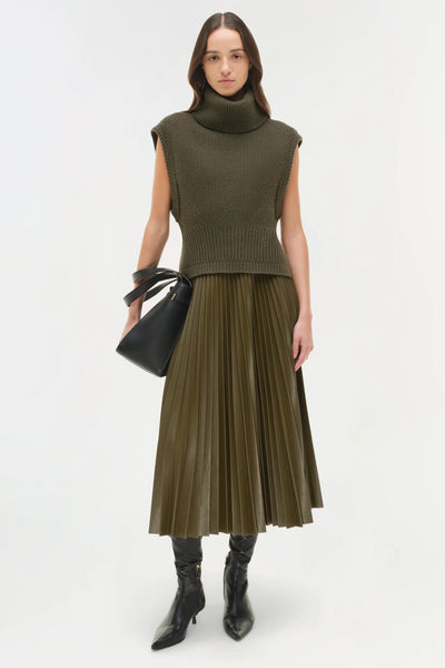 Maple Wool Cashmere Top - Alligator