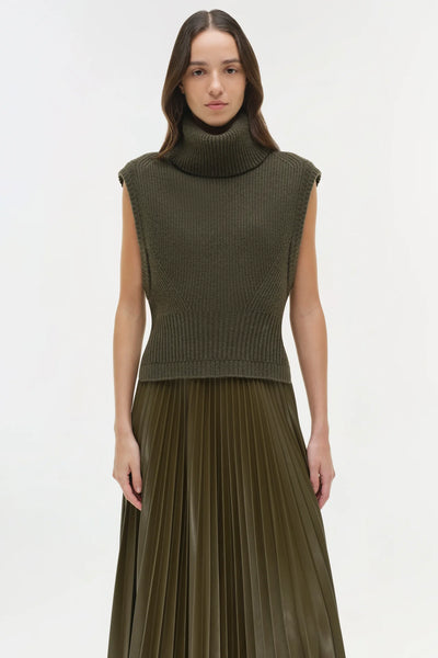 Maple Wool Cashmere Top - Alligator