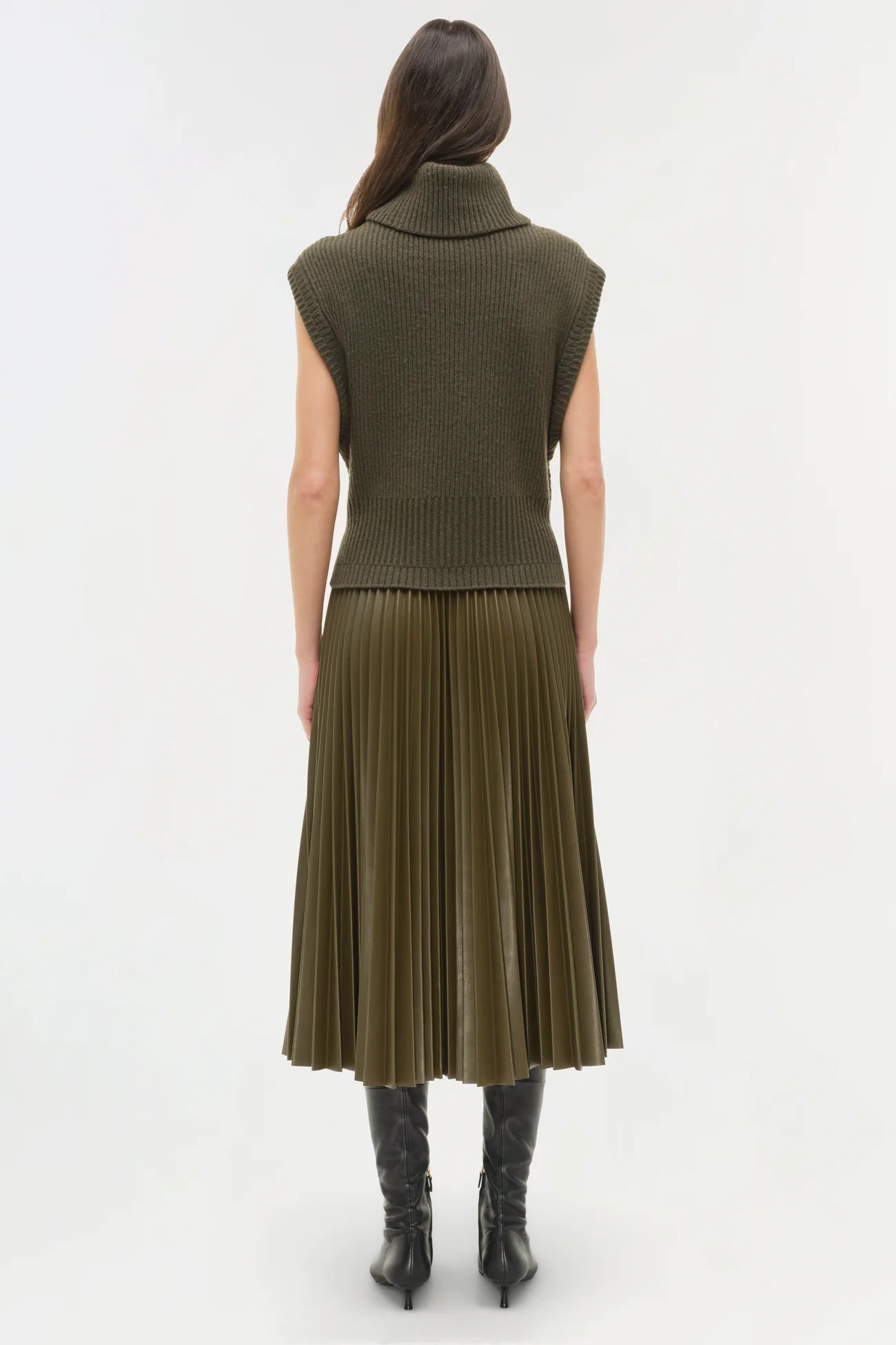 Maple Wool Cashmere Top - Alligator
