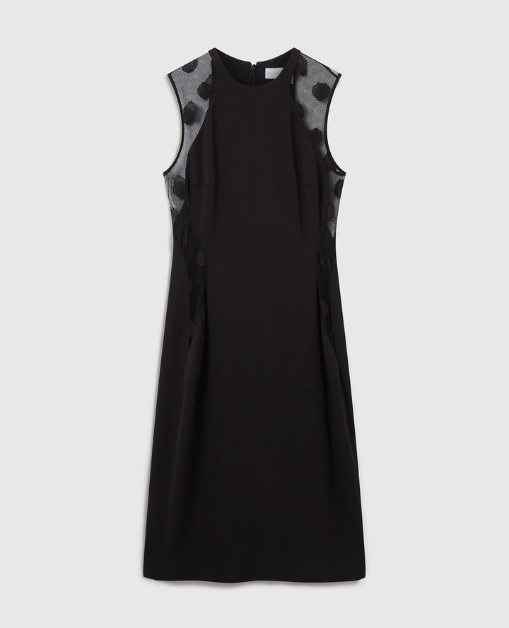 Miracle Polkadot Dress - Black