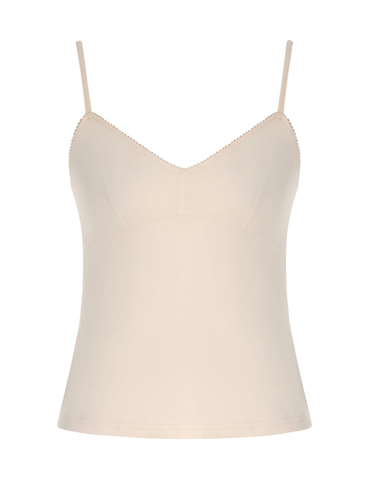 Illustration Buttoned Blouse - Cream