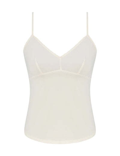 Pussybow Blouse - Cream/Black Dot