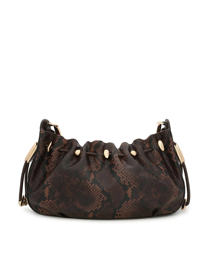 Halcyon Clutch - Brown Multi Snake