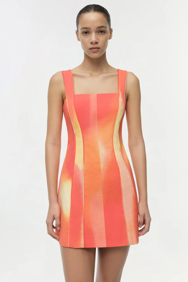 Cayyx Mini Dress - Yellow Multi