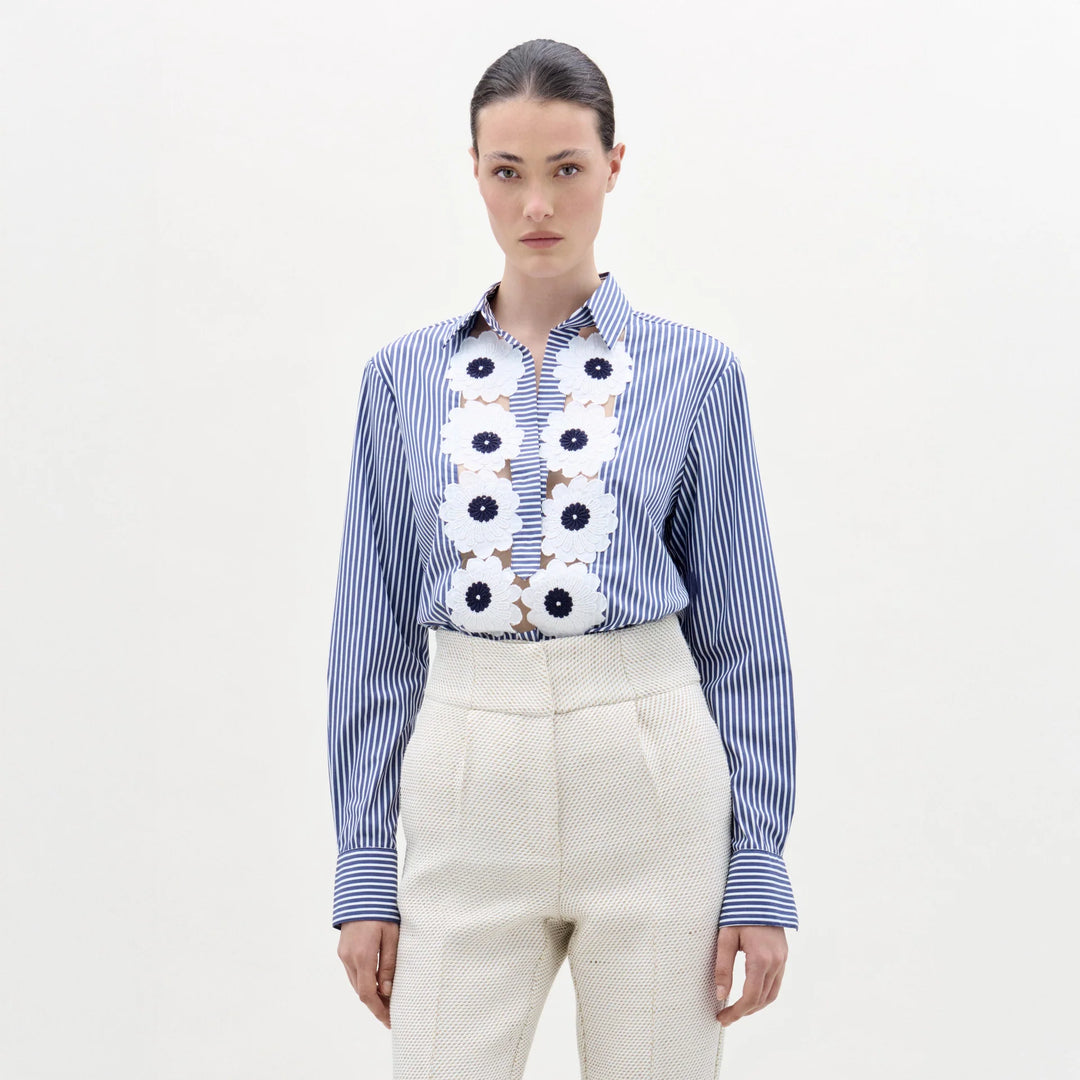 Karole Blouse - Blue Multi