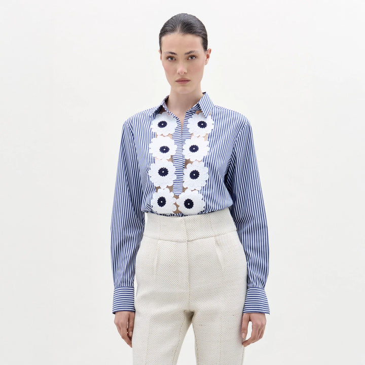 Karole Blouse - Blue Multi