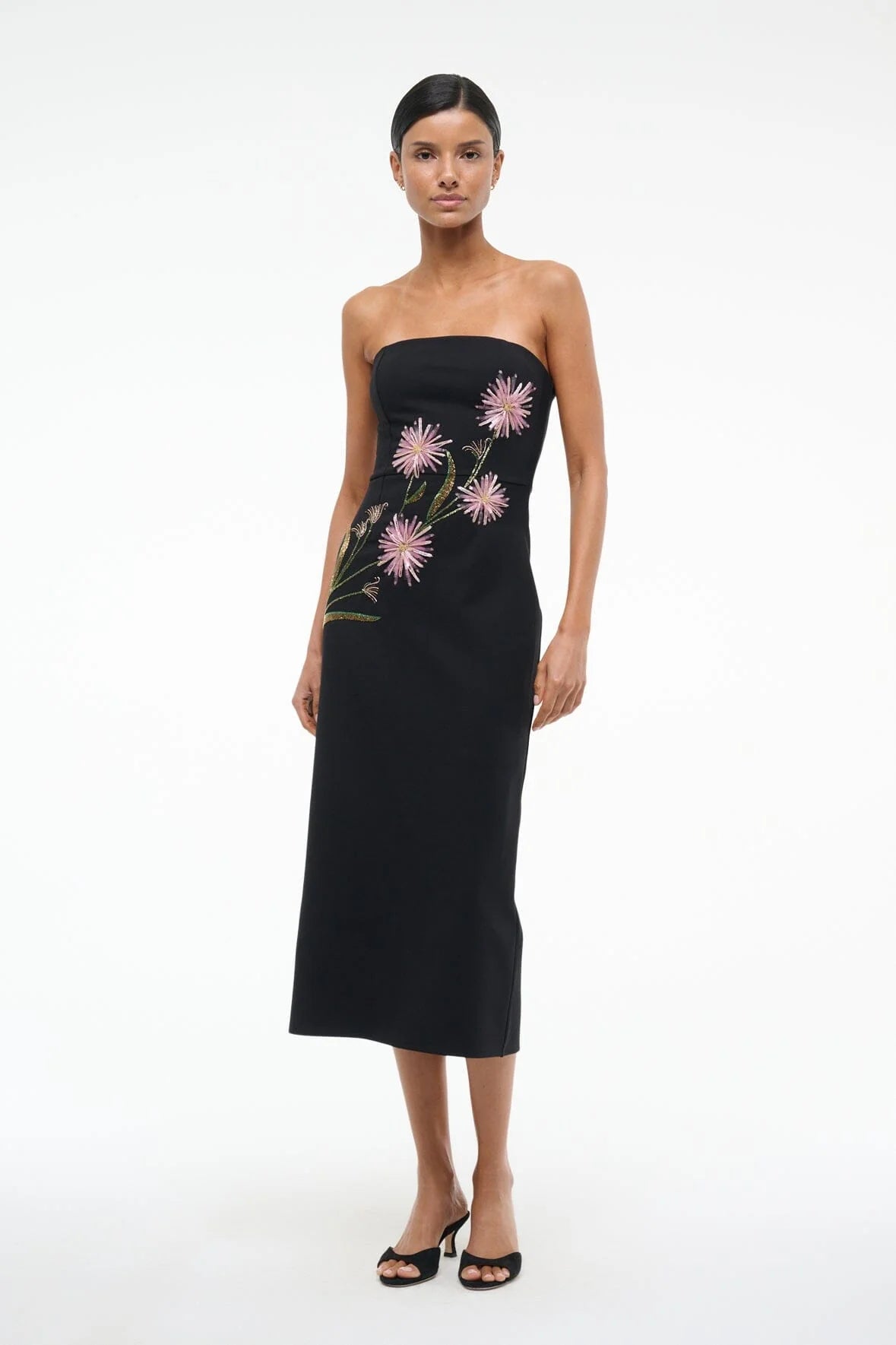 BROOKE DRESS DAHLIA - DAYDREAM BLACK