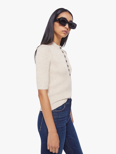 The Eye Catcher Henley Top