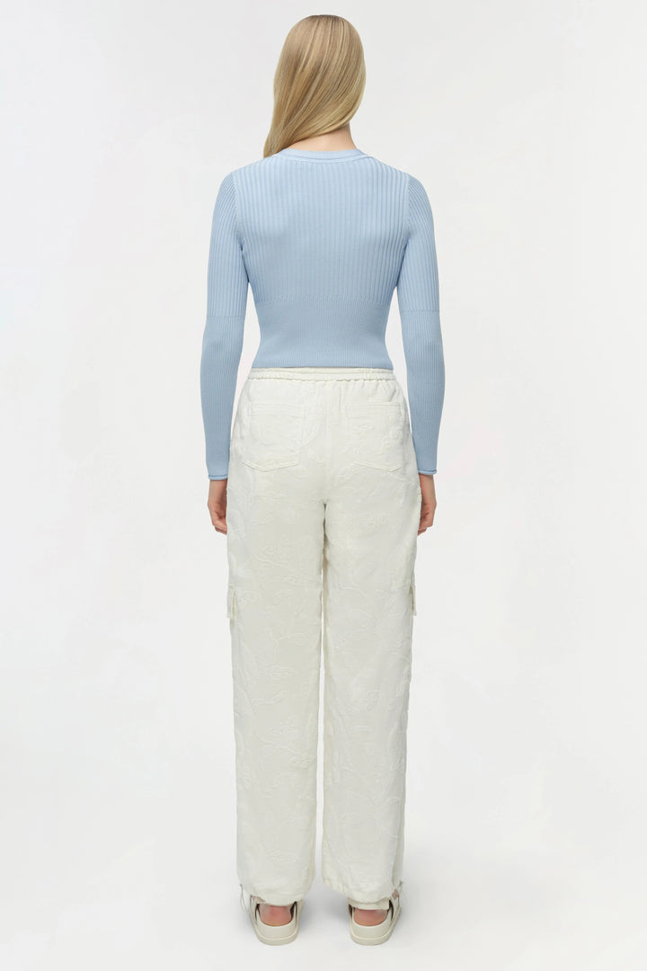 Ailany Knit Cardigan - Light Blue