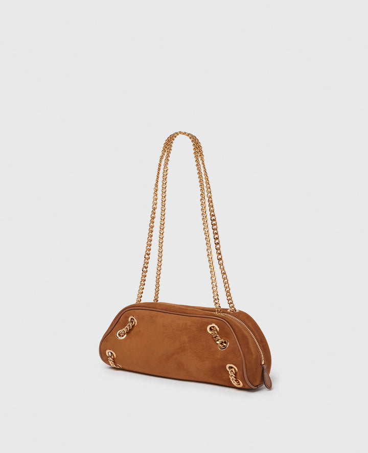 Falabella Bowling Shoulder Bag - Brandy