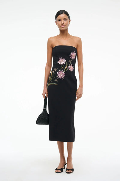 BROOKE DRESS DAHLIA - DAYDREAM BLACK