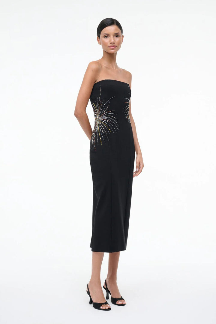 BRITNEY DRESS - Black FIREWORK