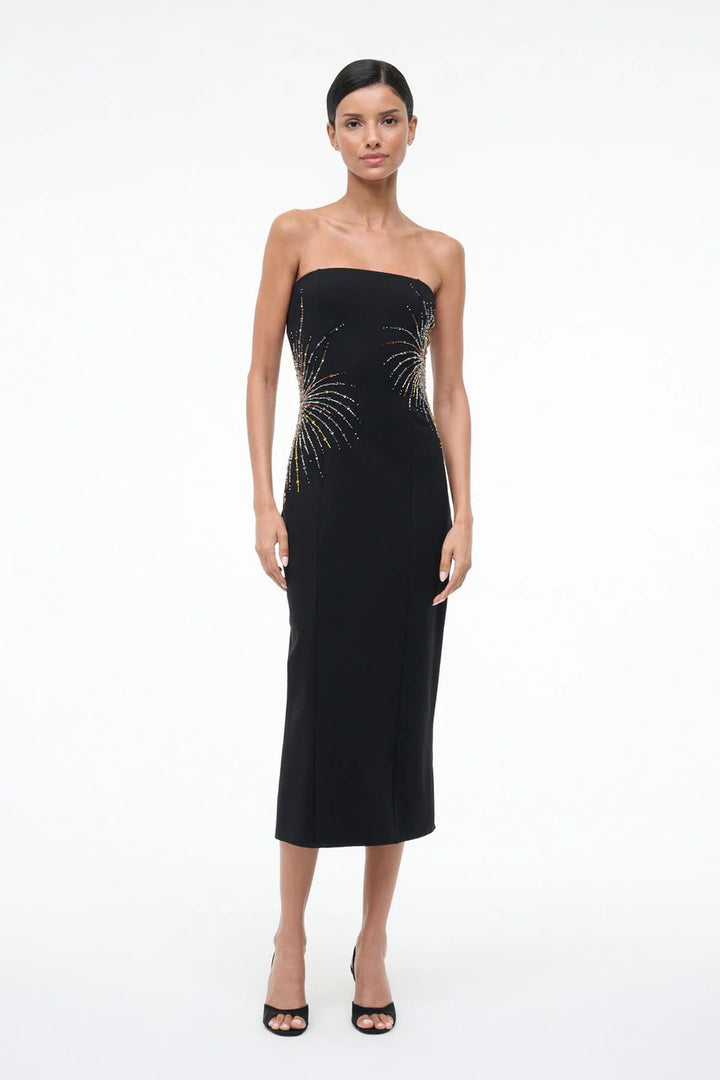 BRITNEY DRESS - Black FIREWORK