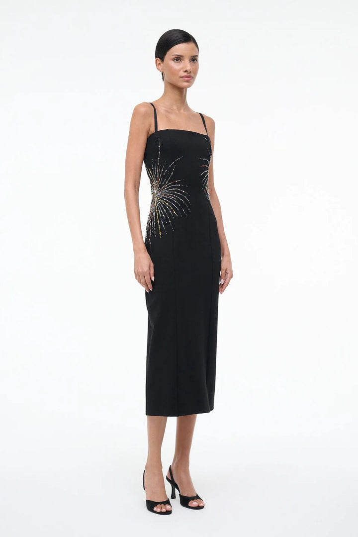 BRITNEY DRESS - Black FIREWORK