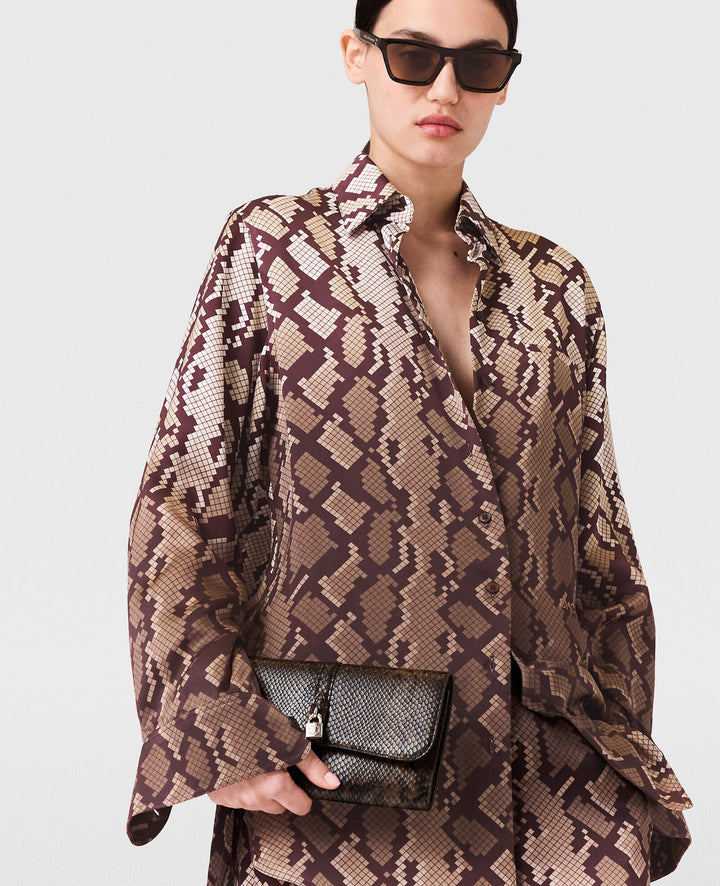 Ryder Flap Crossbody Bag - Espresso