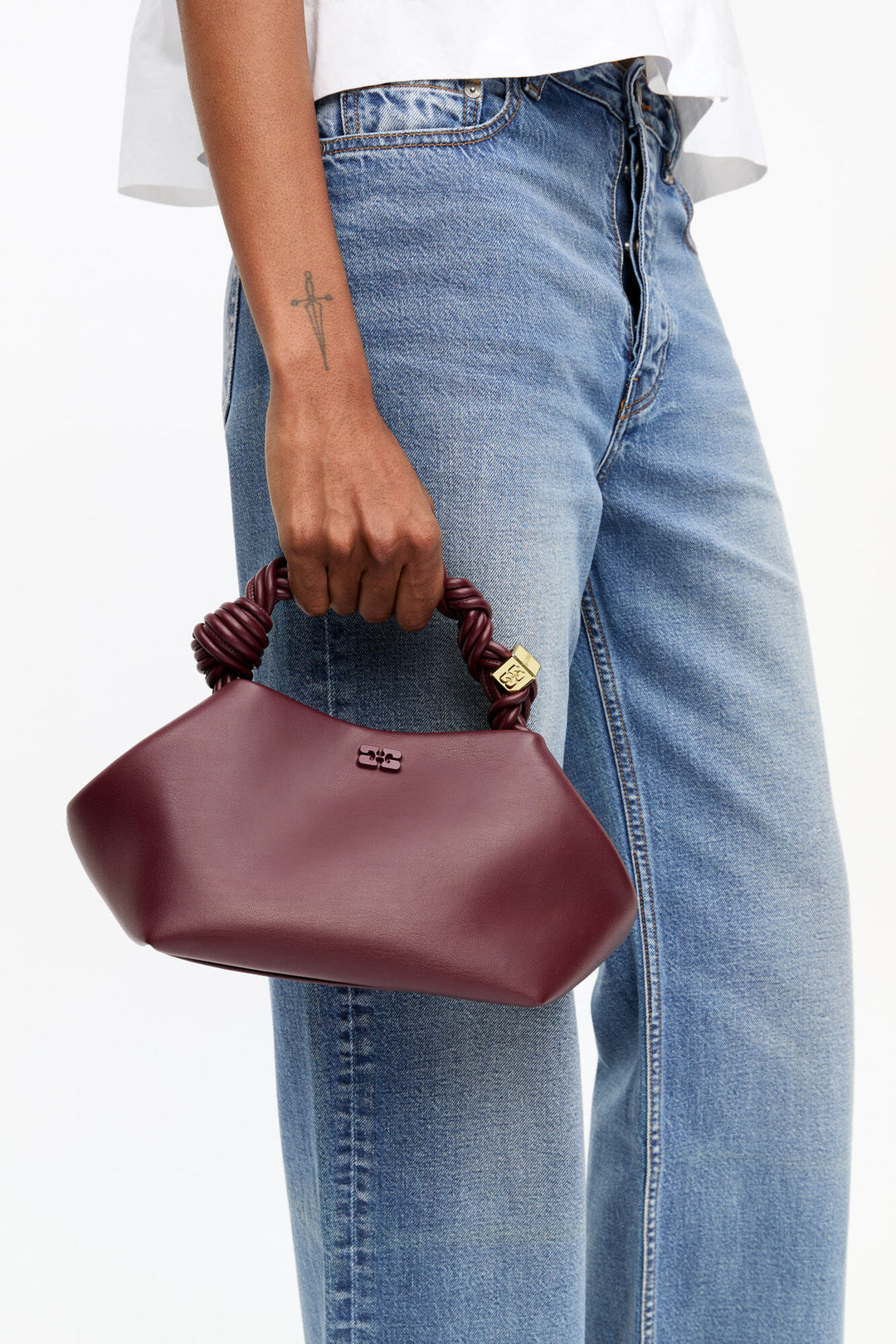 Small Bou Bag - Burgundy