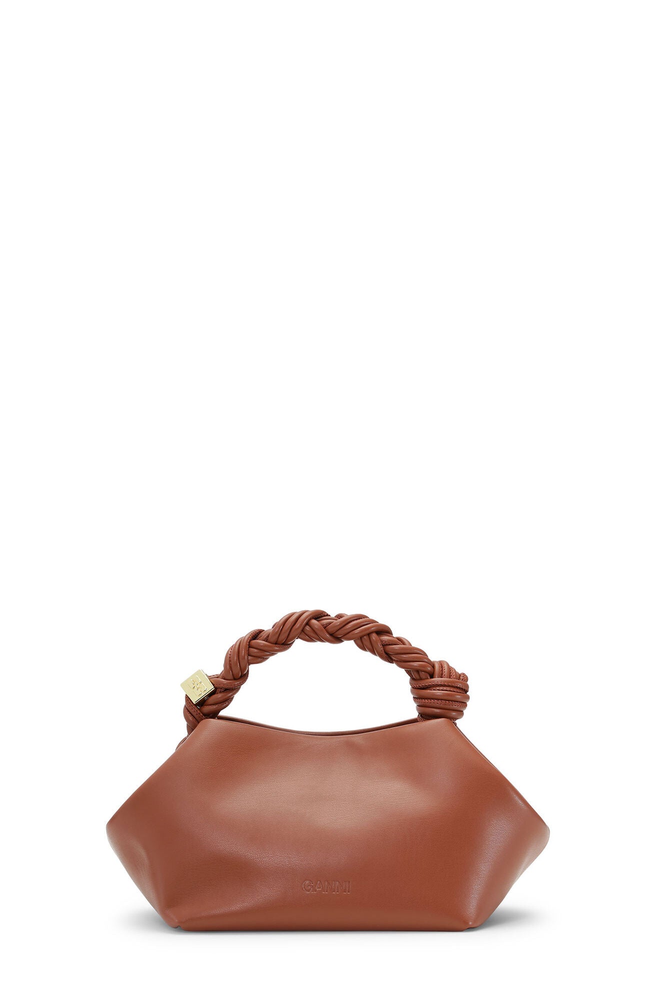 BROWN SMALL GANNI BOU BAG - Terra Cotta