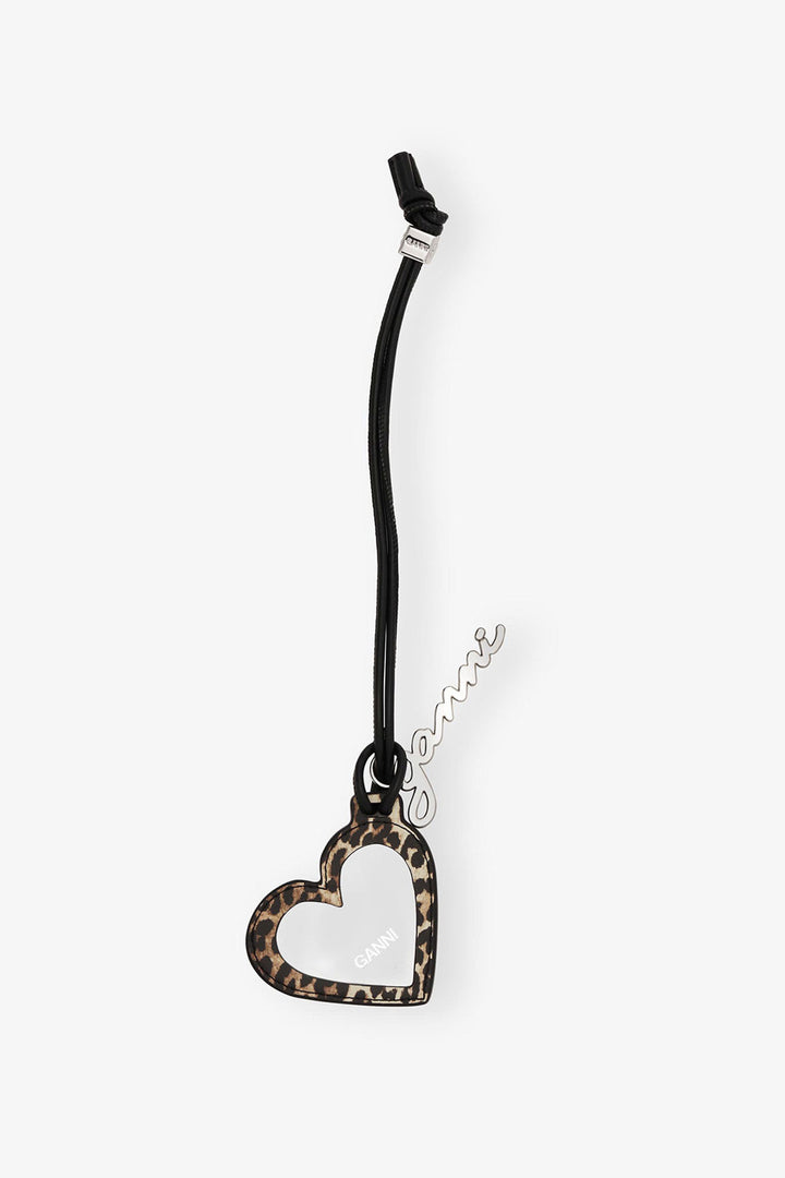 Bou Heart Mirror - Leopard