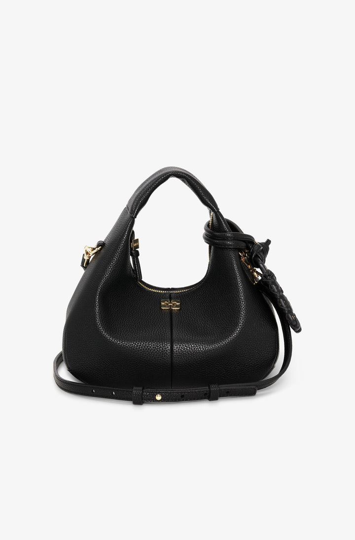 Mini Hobo Bag - Black