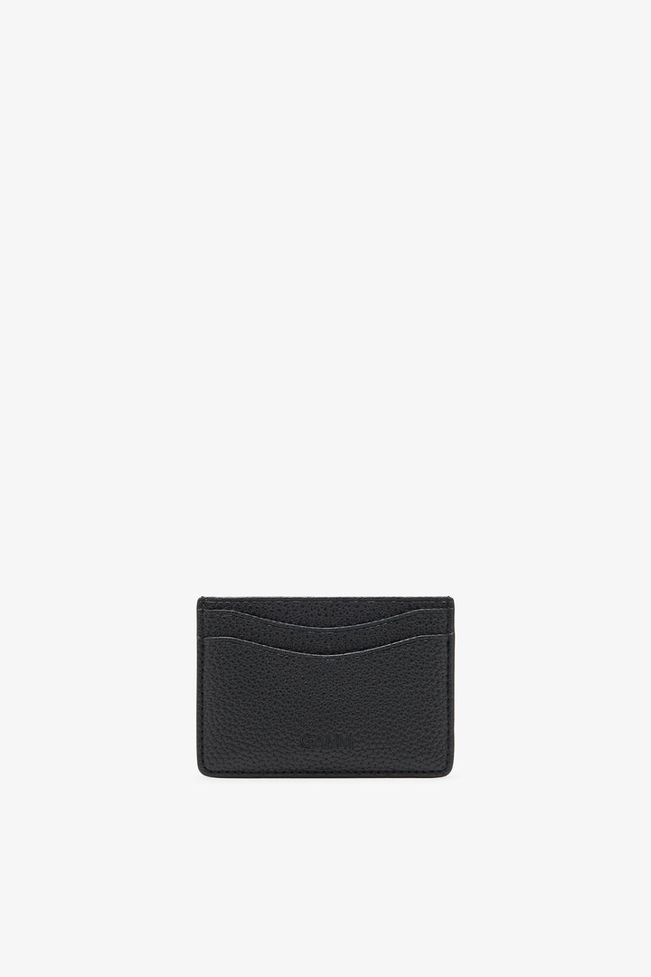 Card Holder - Grained Black