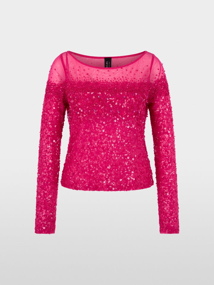 Sequin Top - Hot Pink