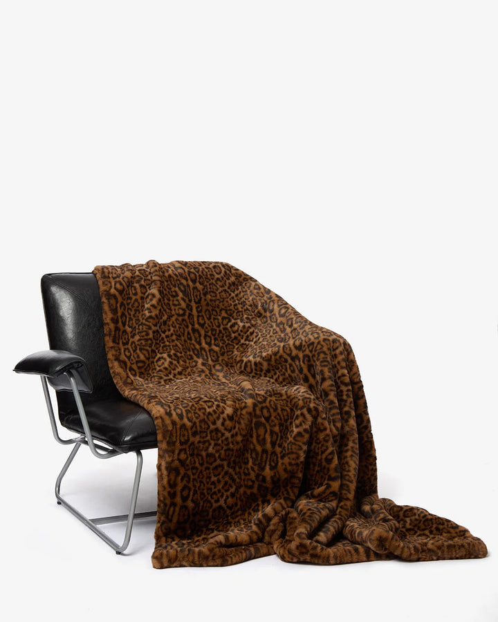 Brady Leopard Blanket - 50X60