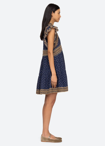 Arlita Tunic Dress - Navy