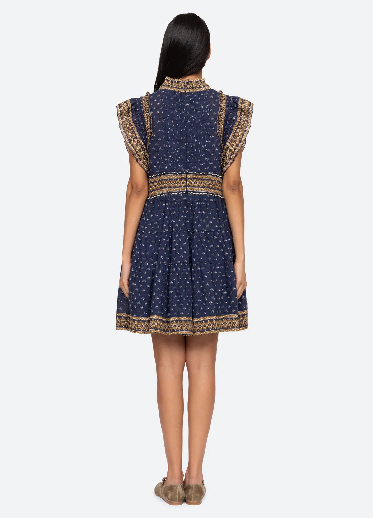 Arlita Tunic Dress - Navy