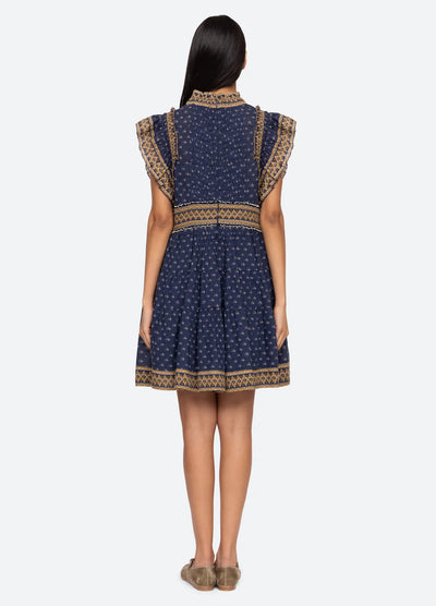 Arlita Tunic Dress - Navy