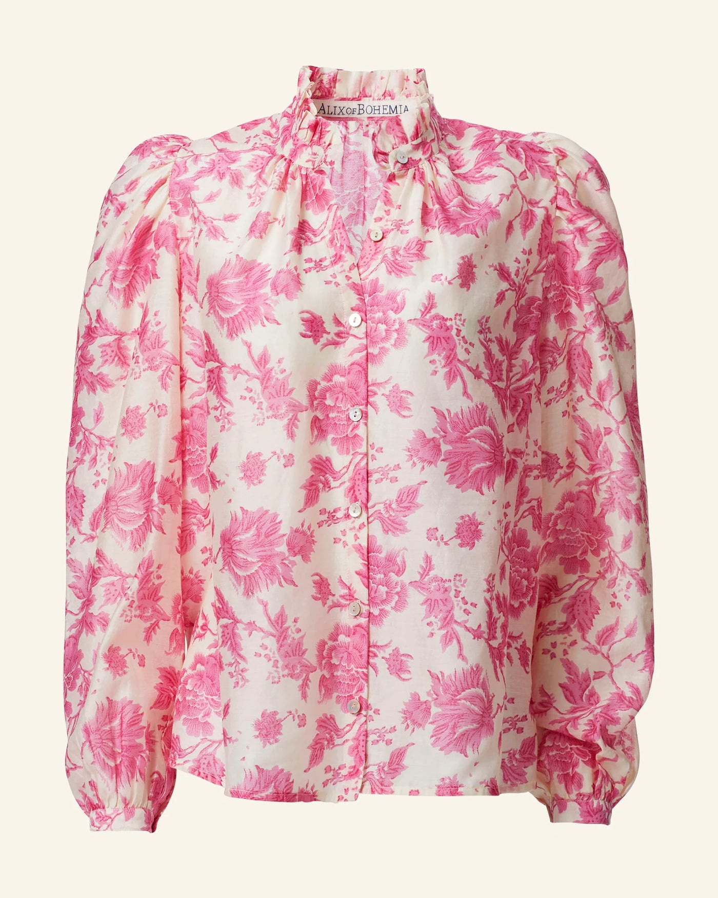 Annabel Baroque Beam Shirt - Pink