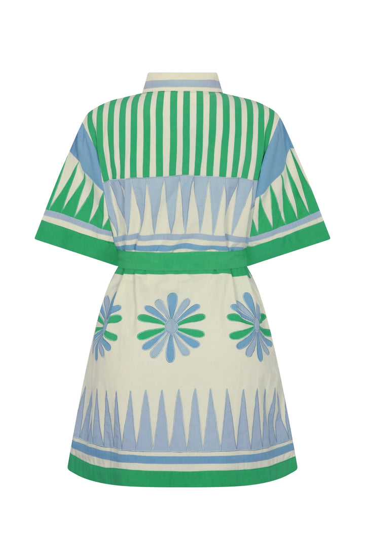 Amaia Dress - Green Multi