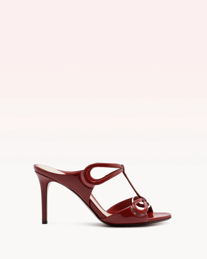 Malu Stiletto Mule - Red