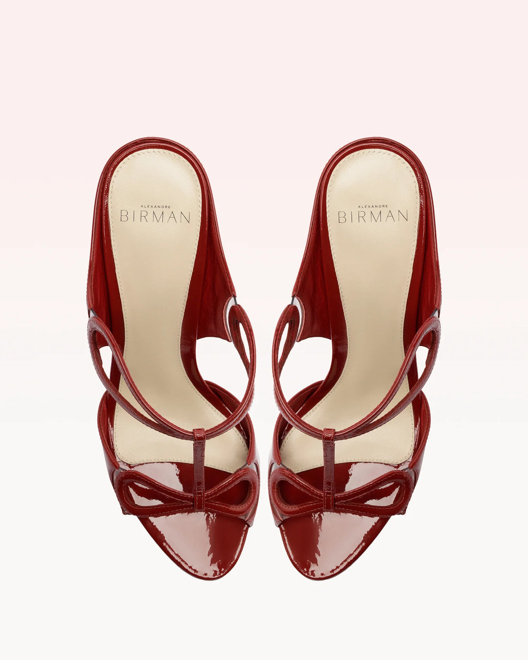Malu Stiletto Mule - Red