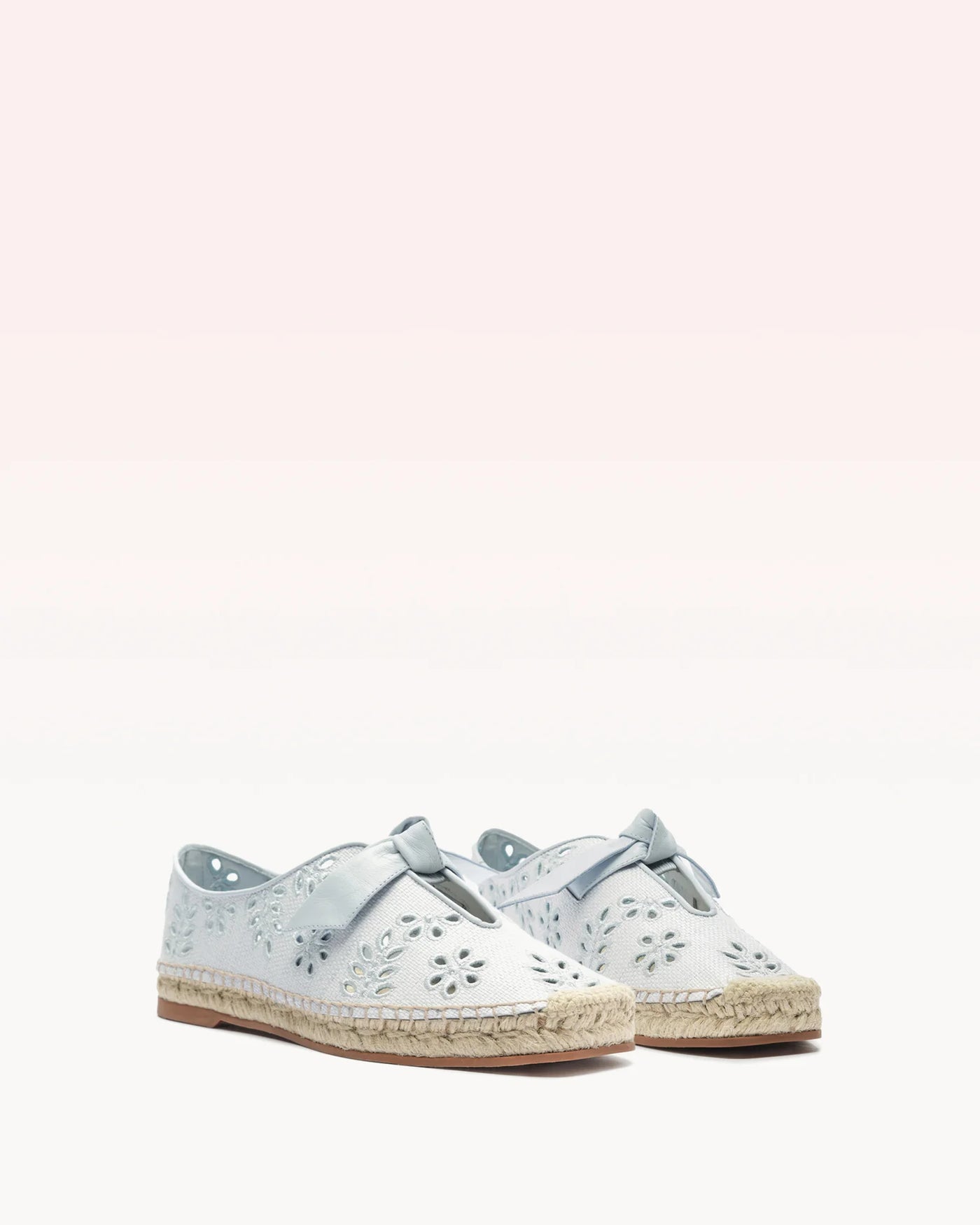 Clarita Summer Loafer Embroidery - Blue