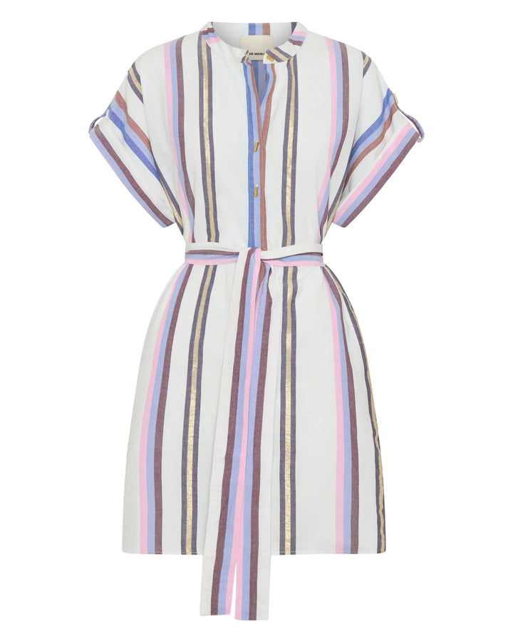 Athena Thessa Stripe Tunic - Blue Multi