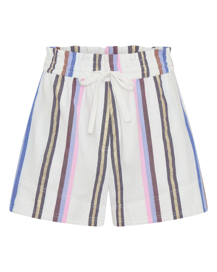Remus Thessa Stripe Shorts - Blue Multi