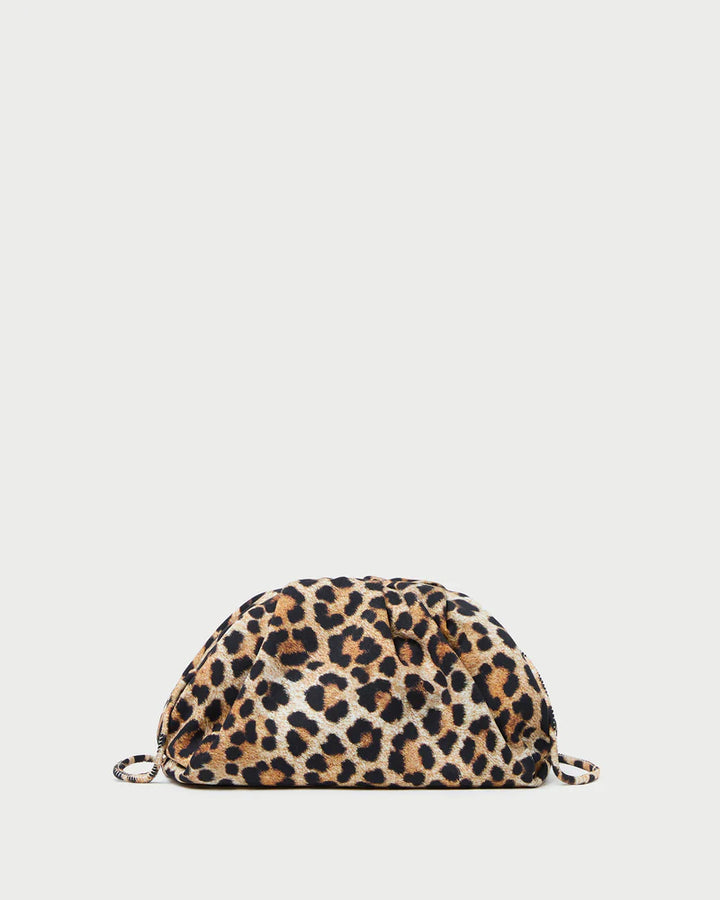 Bailey Jersey Dome Clutch - Leopard