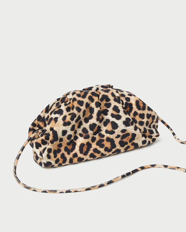 Bailey Jersey Dome Clutch - Leopard