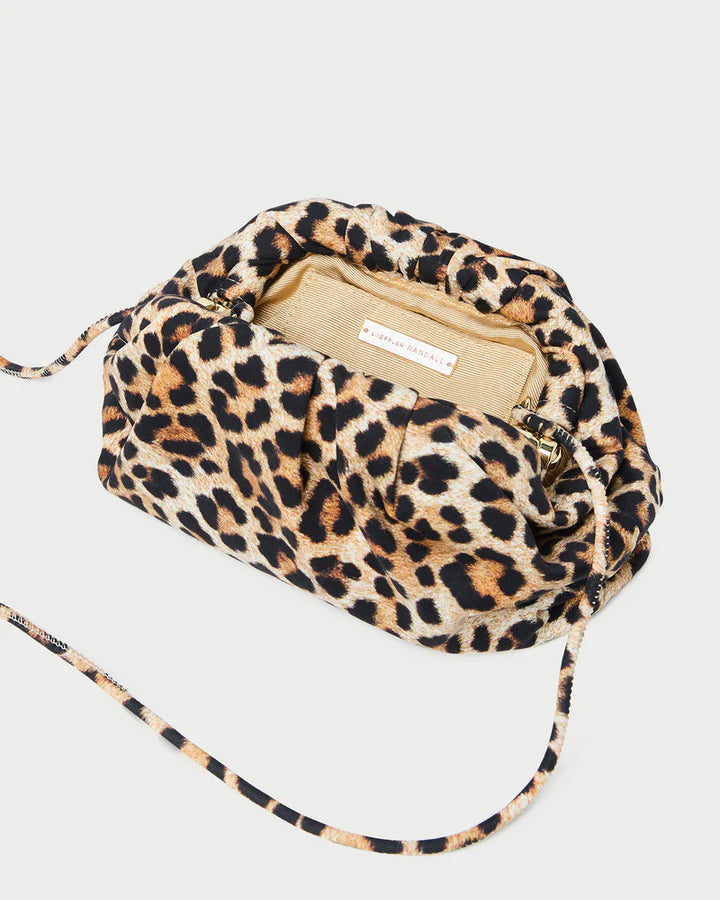 Bailey Jersey Dome Clutch - Leopard
