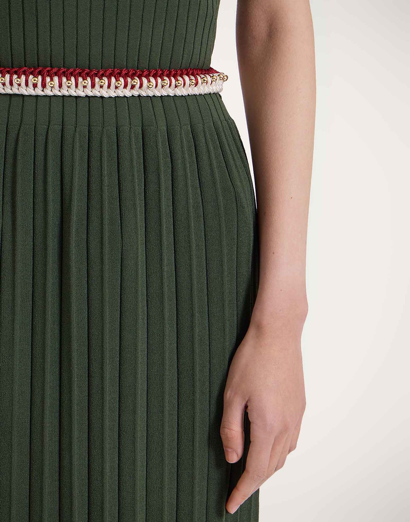 Better Together Belt - Bicolor Red & Ivory