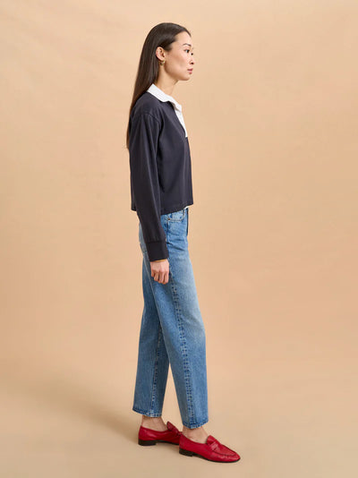 Benji Rugby Top - Midnight/White