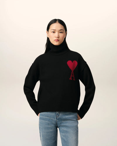 Ami De Coeur Funnel Neck Sweater - More Colors Available