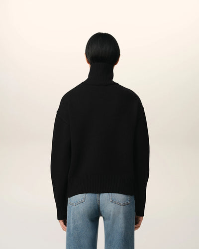 Ami De Coeur Funnel Neck Sweater - More Colors Available