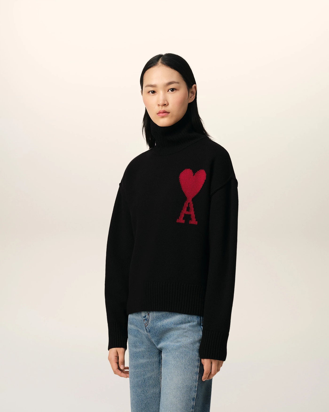 Ami De Coeur Funnel Neck Sweater - More Colors Available