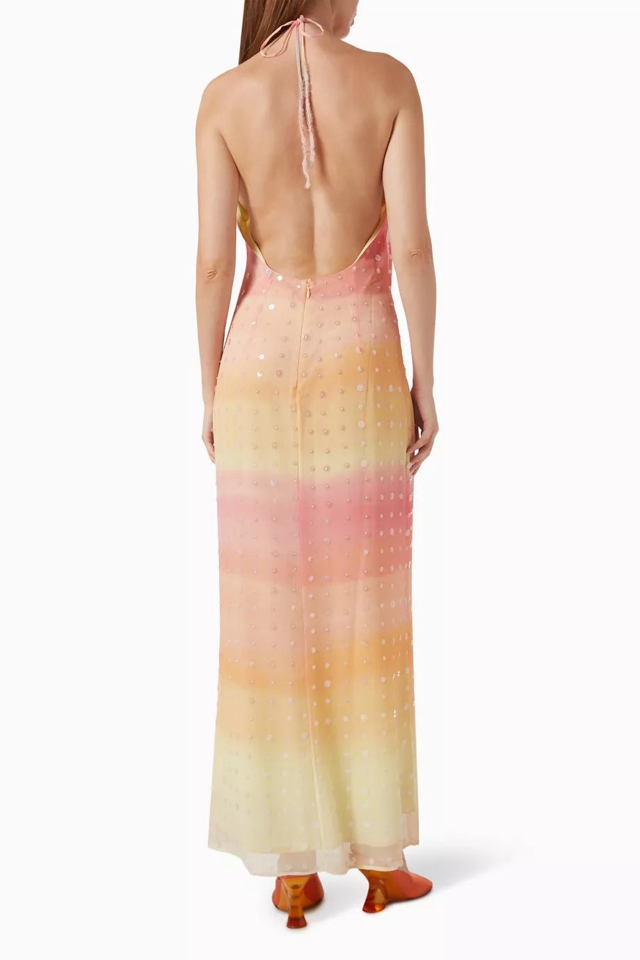 Francine Maxi Dress - Pink Multi